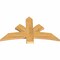 Ekena Millwork Davenport Rough Sawn Timber Gable Bracket, Western Red Cedar, 48"W x 28"H x 2"D x 6"F, 14/12 Pitch GBW048X28X0206DAV00RWR - alternate 3